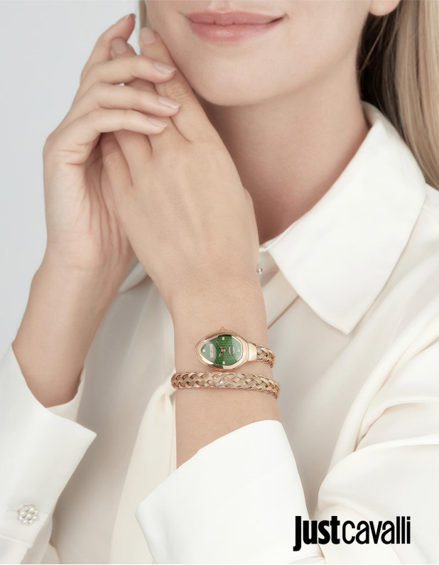 JUST CAVALLI Snake Ladies Watch